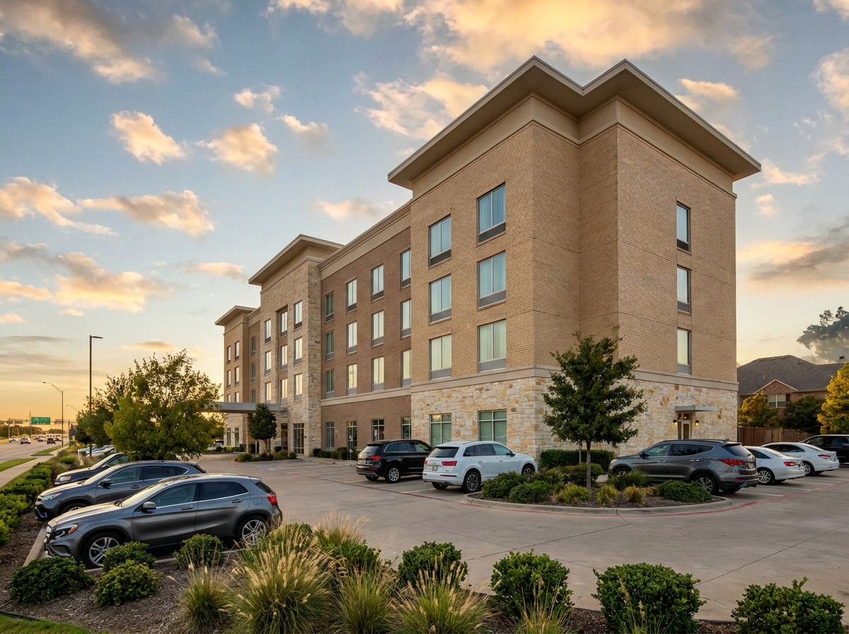 Exterior of the Frisco Dallas Parkway venue